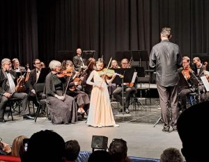 Cynthia Wang performing at the RSO's 2026 Rising Stars Youth Concert